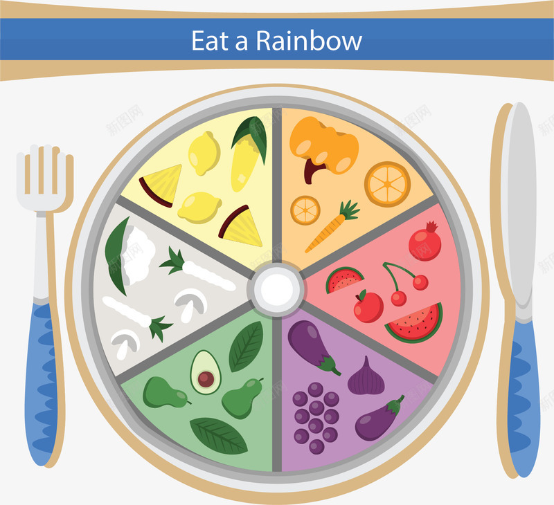 卡通彩虹食物披萨矢量图ai免抠素材_88icon https://88icon.com 卡通披萨 彩虹披萨 彩虹食物 披萨 矢量png 食物拼图 矢量图