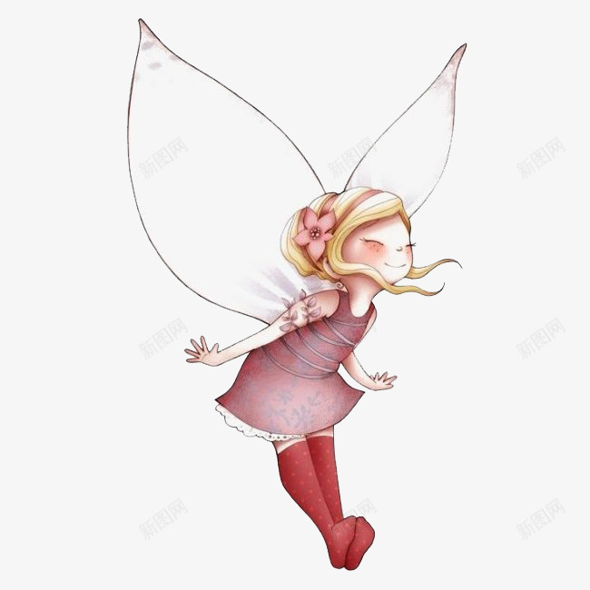 手绘可爱的小花仙子png免抠素材_88icon https://88icon.com 仙子 卡通美女 小精灵 手绘 插画 花仙 花仙子 花精灵 蝴蝶仙子