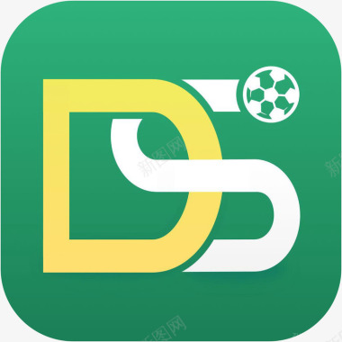 运动足球手机DS足球体育APP图标图标