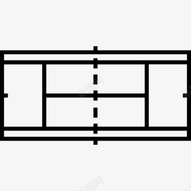 奥林匹克竞赛网球场图标图标