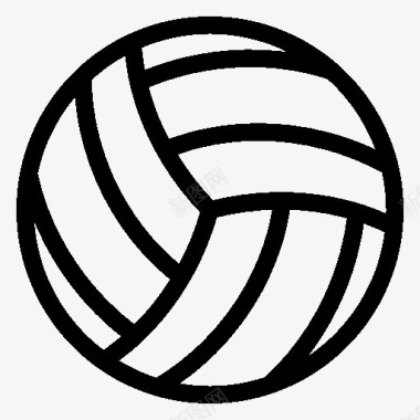 volleyball体育排球图标图标