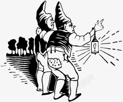 走夜路童话人物高清图片
