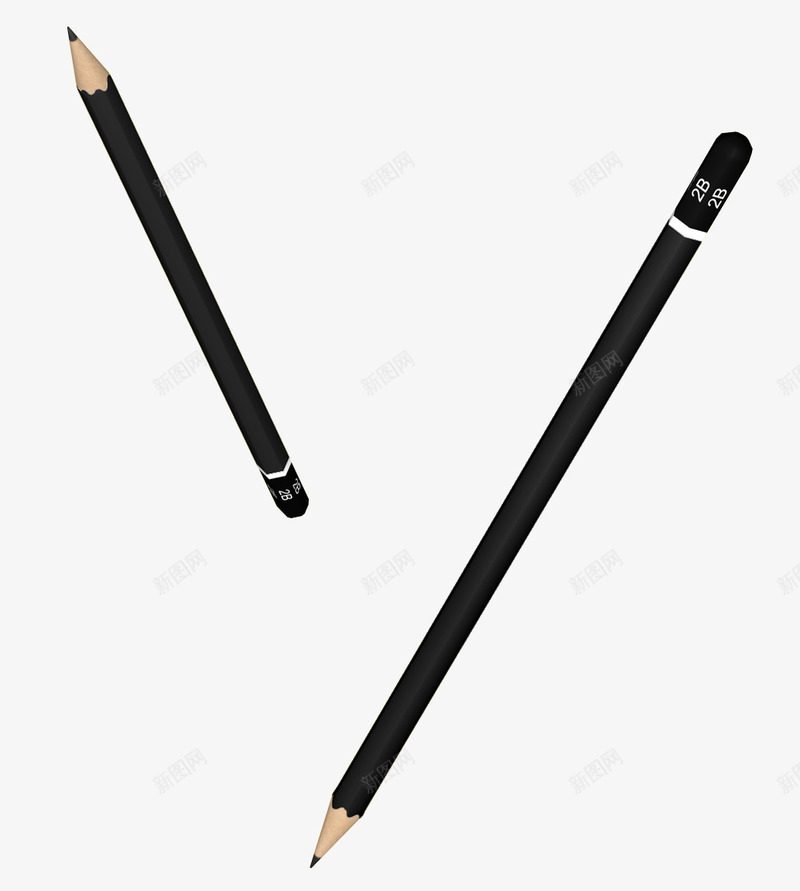 绘图铅笔png免抠素材_88icon https://88icon.com 文具 绘图 铅笔 黑