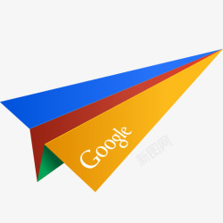 谷歌折纸纸飞机社会化媒体社会层素材