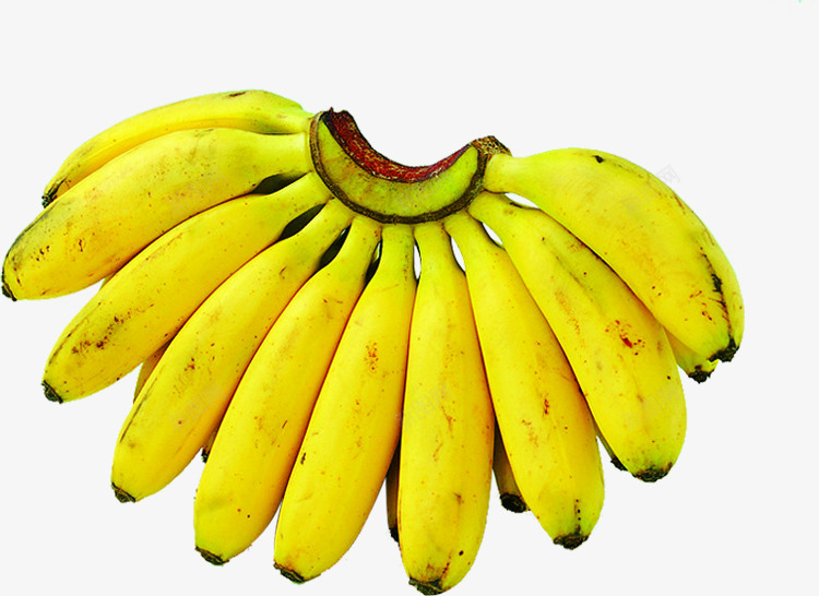黄色成熟香蕉水果png免抠素材_88icon https://88icon.com 成熟 水果 香蕉 黄色