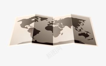 世界地图png免抠素材_88icon https://88icon.com 世界地图 世界地图轮廓 图纸 地图 折纸