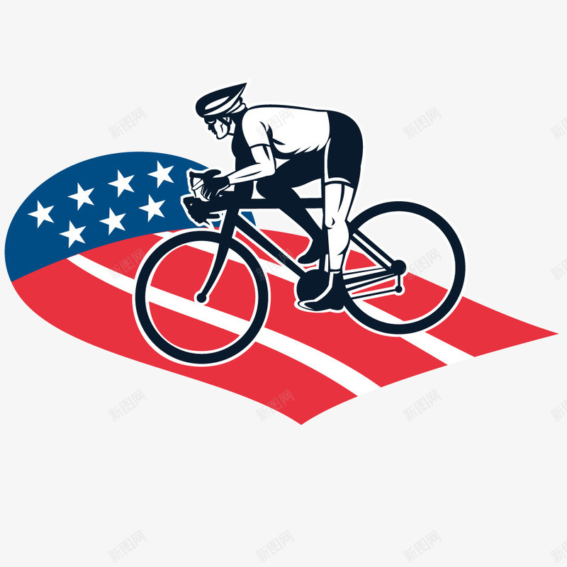 男子个人自行车比赛矢量图ai免抠素材_88icon https://88icon.com 个人 比赛 男子 自行车 自行车比赛 自行车矢量 赛车旗 矢量图