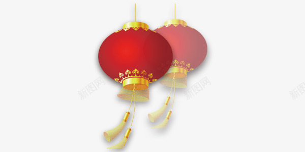 灯笼红色节日png免抠素材_88icon https://88icon.com 新年 新春 灯笼 红色 节日