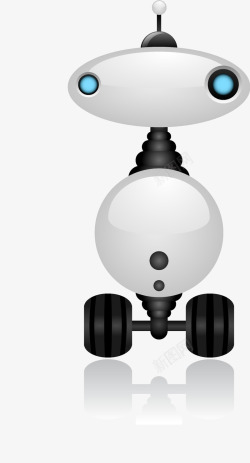 卡通科技机器人装饰手绘装饰素材