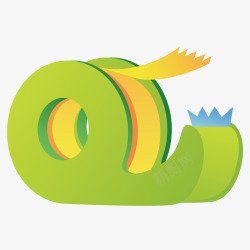 文具胶带矢量图素材