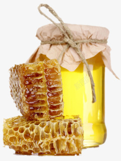 蜂蜜蜜罐素材