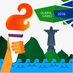 2016奔跑吧里约奥运会背景高清图片