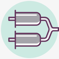 pipe汽车汽车车排气消声器管服务汽车高清图片