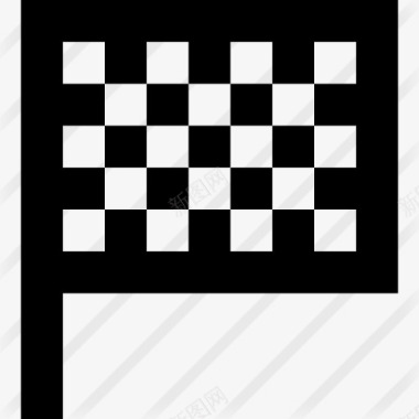 赛车旗旗图标图标
