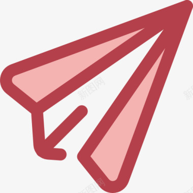 燕子折纸纸飞机图标图标