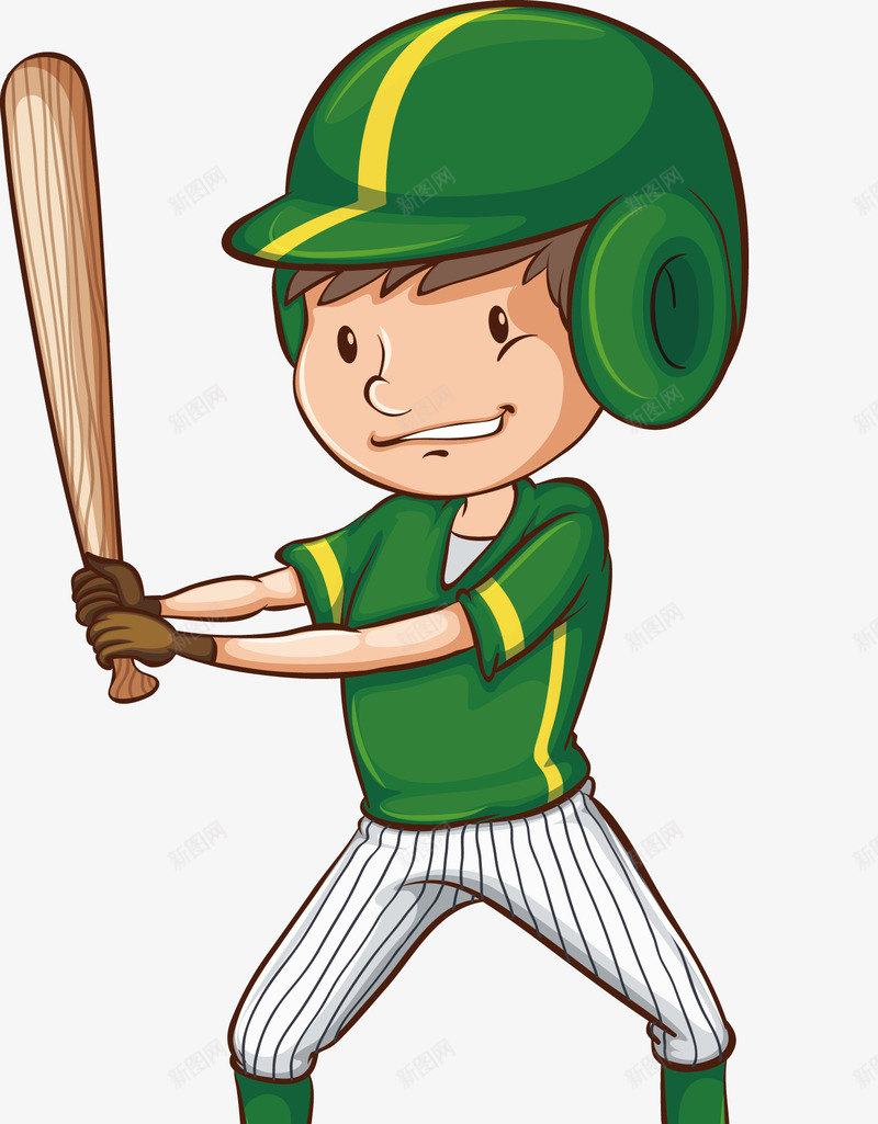 绿色少年棒球比赛png免抠素材_88icon https://88icon.com 决赛 少年 比赛 激动 绿色