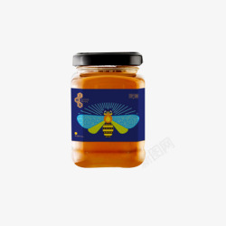 蜂蜜滋补瓶装包装素材