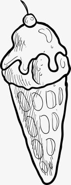 冰淇淋矢量图图标图标