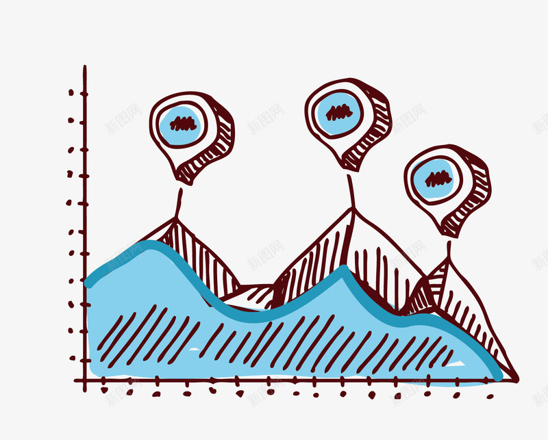 卡通线稿商务信息图表矢量图eps免抠素材_88icon https://88icon.com 信息图表 卡通信息图表 矢量信息图表 线稿商务信息图表 矢量图