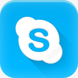 skype颜色社会图标图标
