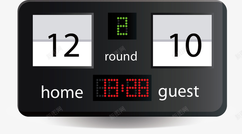 卡通计分器矢量图ai免抠素材_88icon https://88icon.com PNG图 PNG图下载 体育用品 创意卡通 卡通 卡通插图 插图 计分器 矢量图