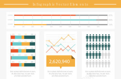 特色数据图表素材
