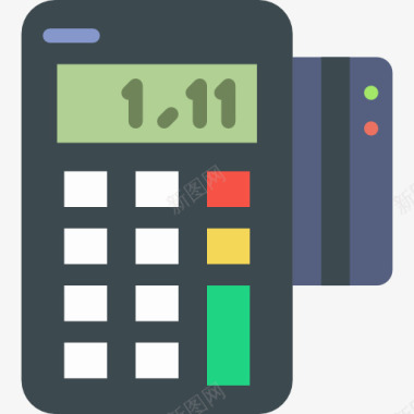 信用卡账单服务点图标图标