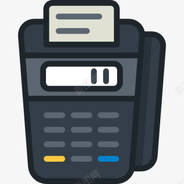 信用卡支付服务点图标图标