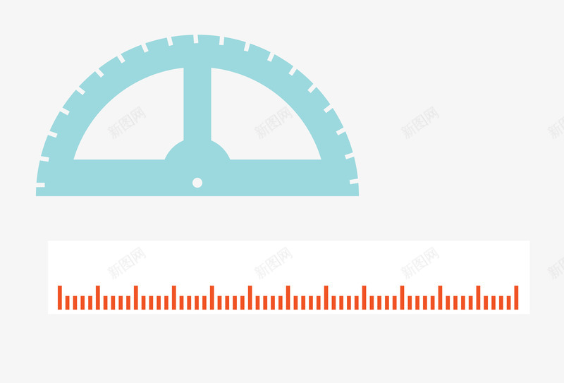 直尺扇形尺png免抠素材_88icon https://88icon.com 扇形尺 文具 直尺