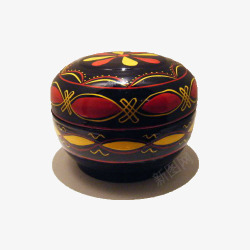 彝族漆器碗素材