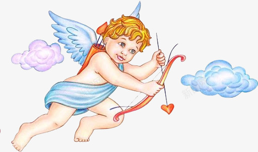 天使丘比特png免抠素材_88icon https://88icon.com 丘比特 创意 卡通 天使 手绘