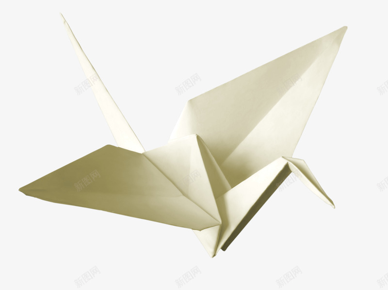 纸鹤png免抠素材_88icon https://88icon.com 折纸 白色 纸鹤