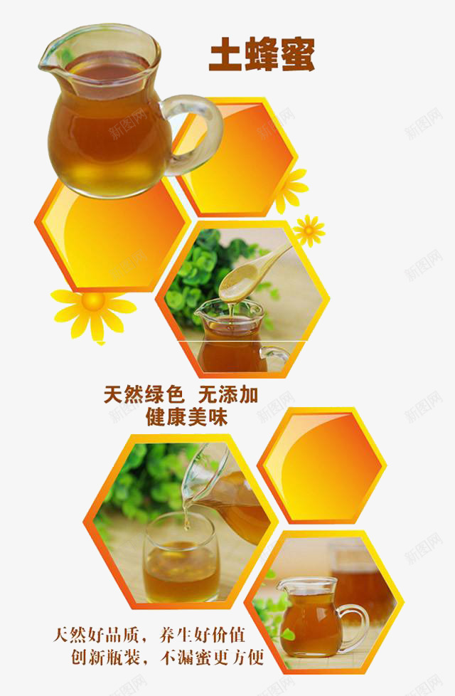 纯天然装饰土蜂蜜png免抠素材_88icon https://88icon.com 土蜂蜜 纯天然 蜂蜜素材 装饰素材