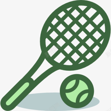 网球围栏网球图标图标