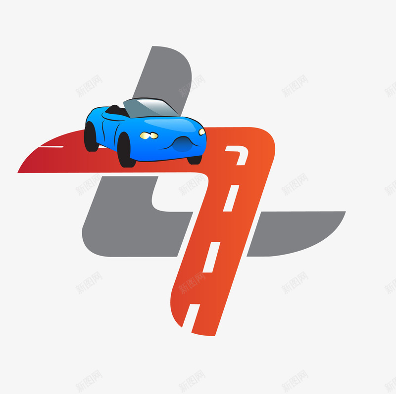 卡通图案红色赛车跑道png免抠素材_88icon https://88icon.com 卡通图案 比赛跑道 赛车 赛车跑道 赛车道 跑道