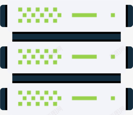 矢量服务器服务器GreenFlaticons图标图标