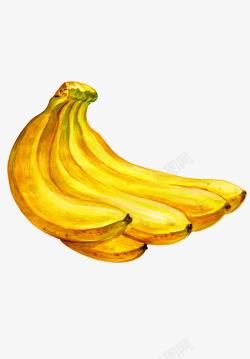 一把香蕉素材