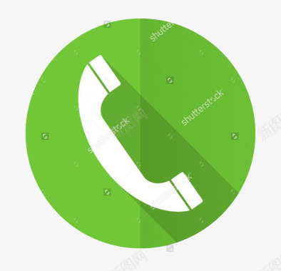 绿色能源图标绿色电话图标图标