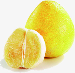 蜂蜜柚子黄色水果素材