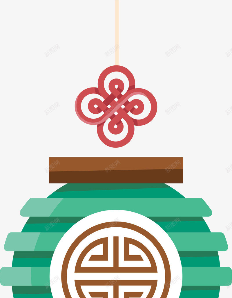 新年绿色折纸灯笼png免抠素材_88icon https://88icon.com 中国风 折纸灯笼 新年灯笼 新春灯笼 春节灯笼 绿色灯笼