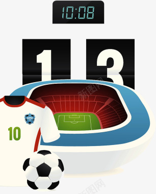 足球比赛记分牌图标图标