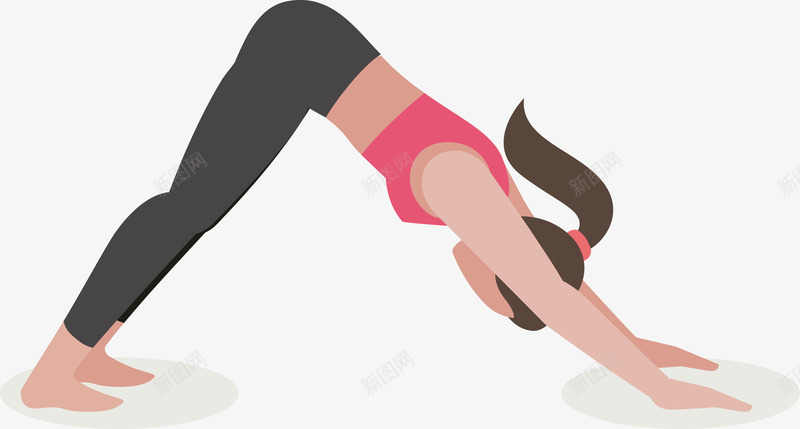 健身教练腰部柔韧性练习png免抠素材_88icon https://88icon.com 人类进化 体力 体育 健康 腰部塑形 运动