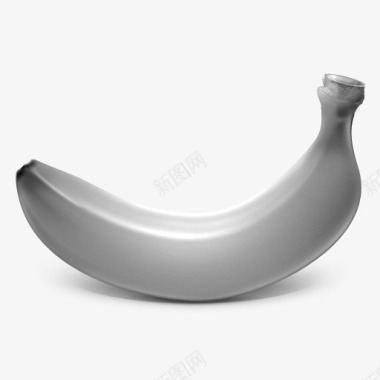 灰色香蕉香蕉图标图标