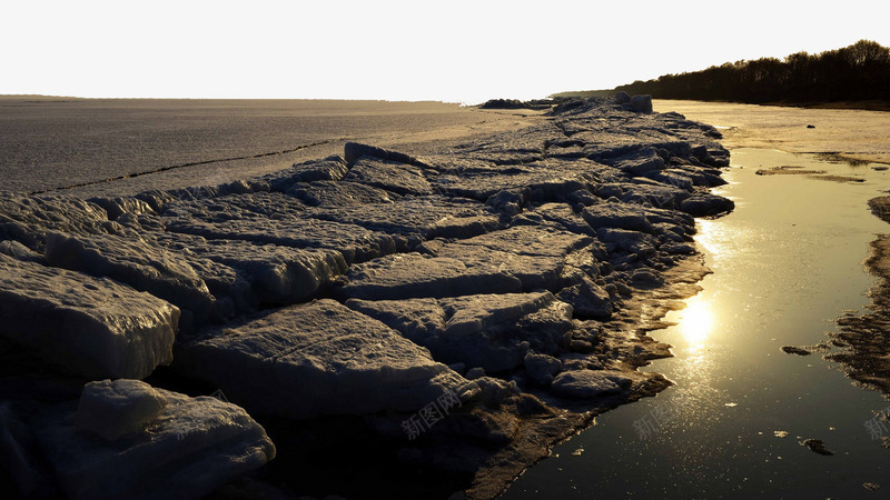 黑龙江兴凯湖冰雪三psd免抠素材_88icon https://88icon.com 名胜古迹 旅游风景 著名建筑