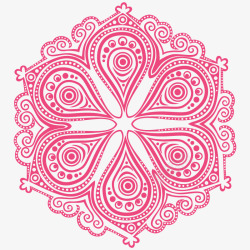 花纹传统文化镂空剪纸素材