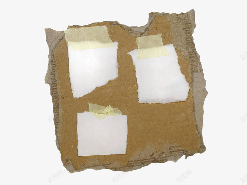 旧纸箱上的白色胶带贴纸png免抠素材_88icon https://88icon.com 旧纸箱 白色 胶纸 贴纸 透明胶布贴纸 透明胶带