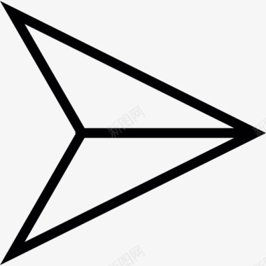 折纸飞纸飞机图标图标