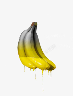 创意变质香蕉素材