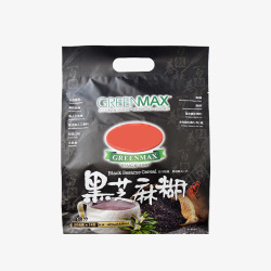 袋装黑芝麻糊素材