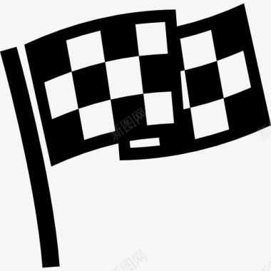 格子旗格子旗的体育图标图标